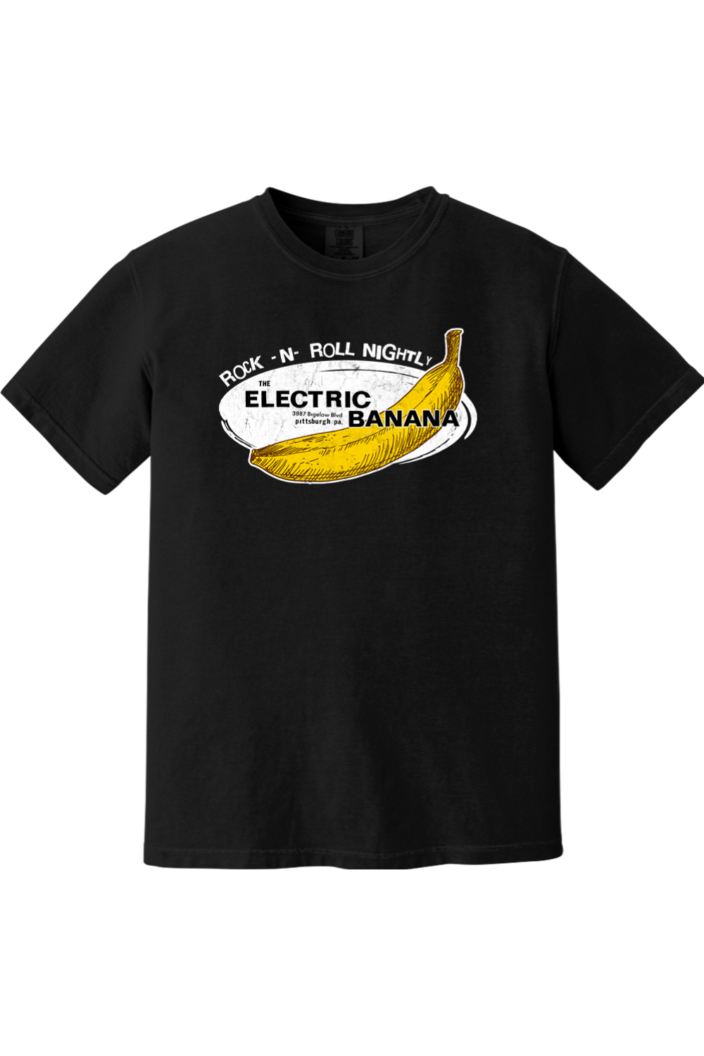 Electric Banana - Pittsburgh, PA - Comfort Colors Tee - Yinzylvania