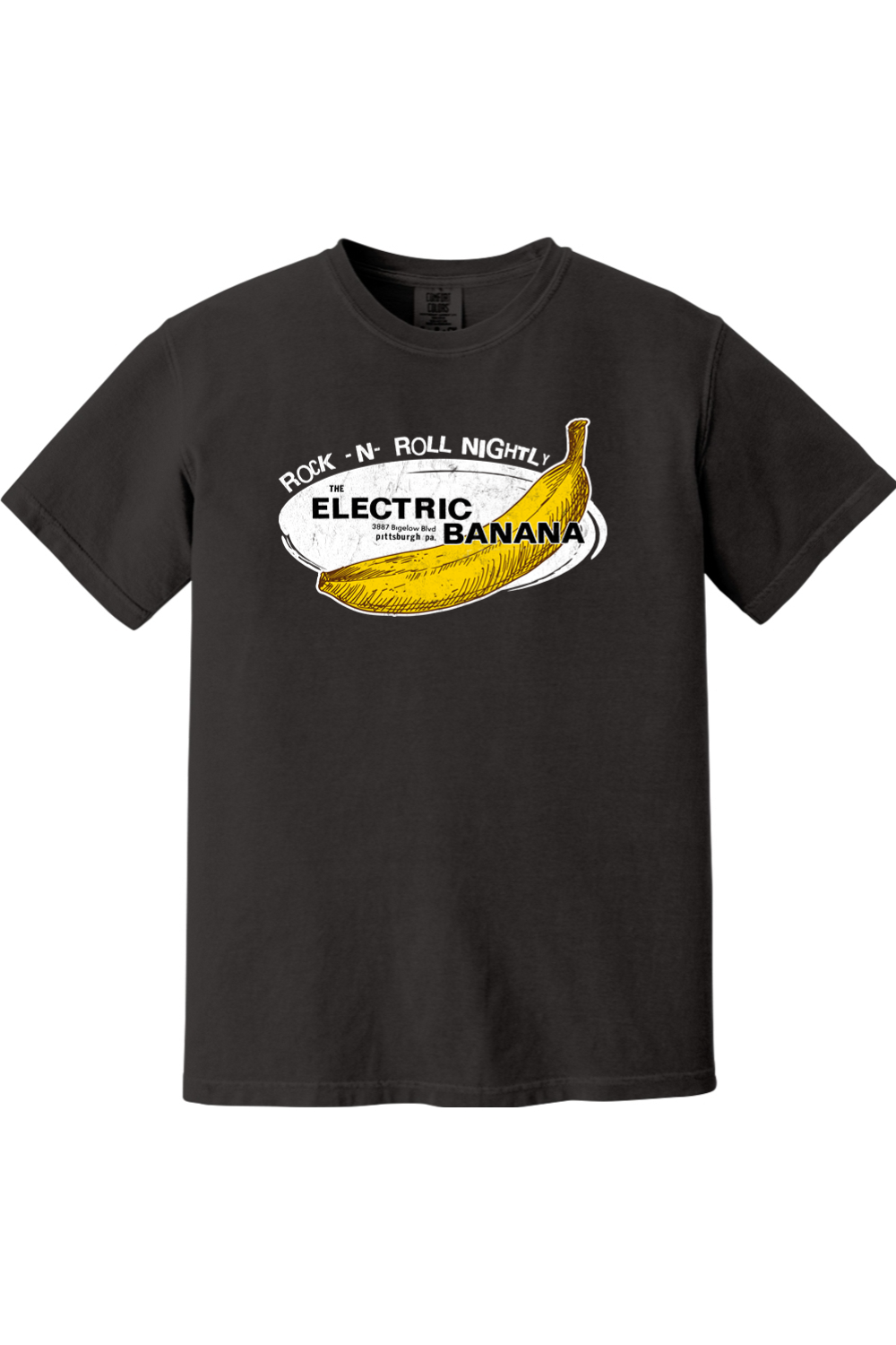 Electric Banana - Pittsburgh, PA - Comfort Colors Tee - Yinzylvania
