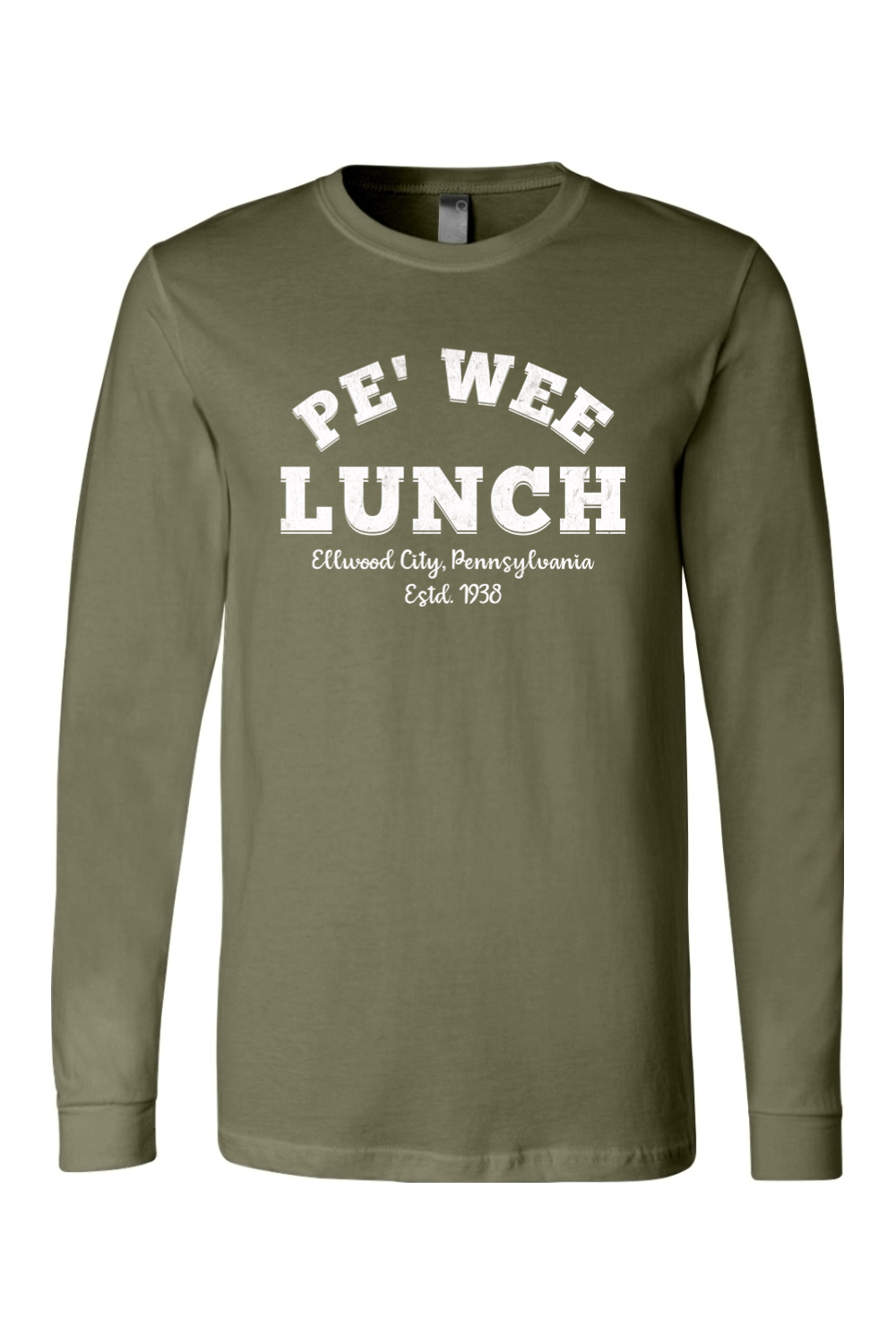 Pe' Wee Lunch - Ellwood City - Long Sleeve Tee - Yinzylvania