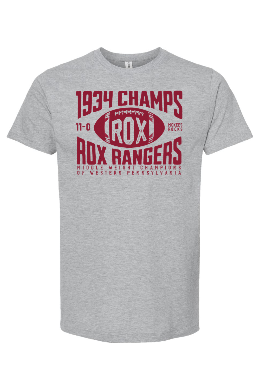 Rox Rangers Football - 1934 Champs - McKees Rocks - Yinzylvania