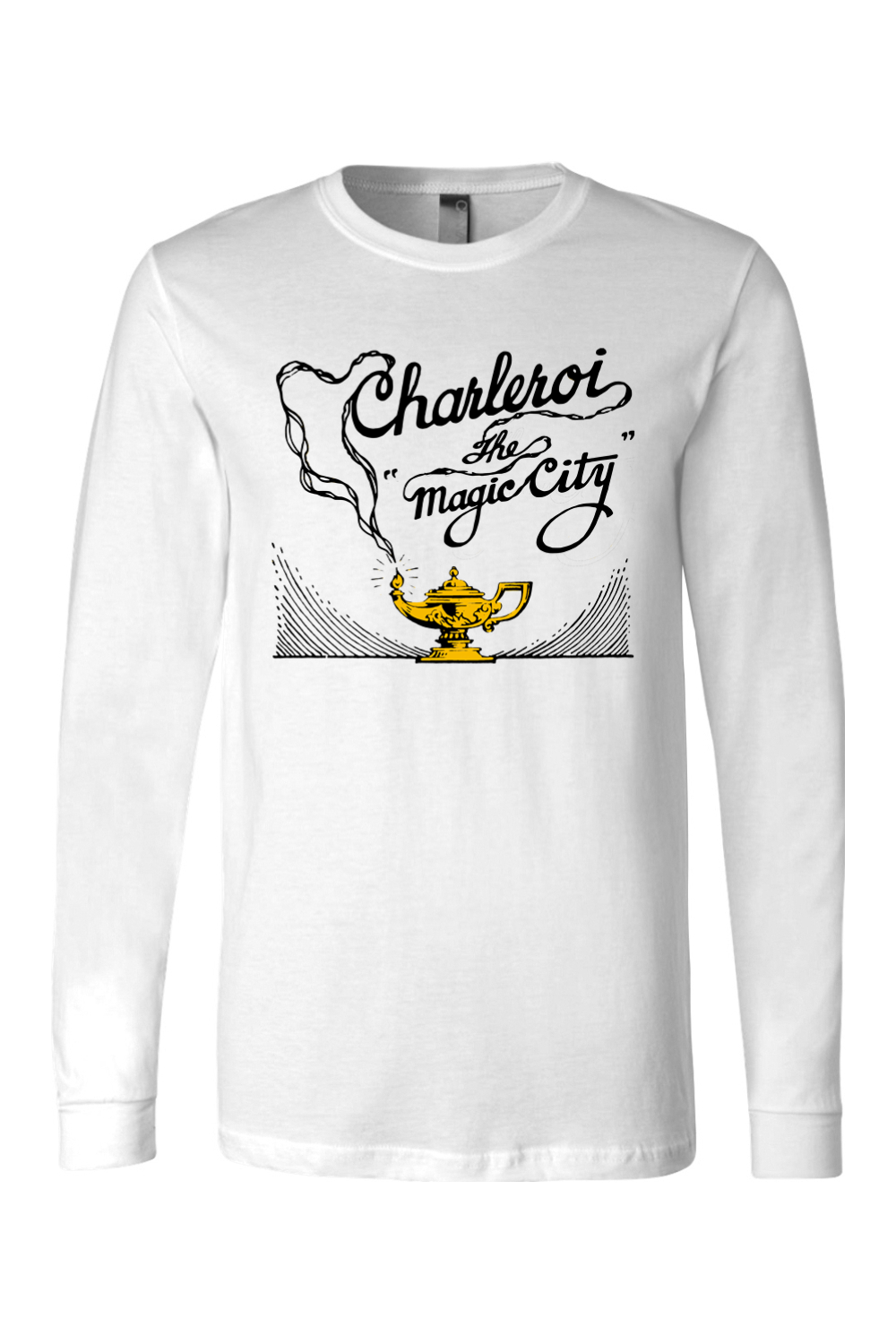 Charleroi - The Magic City - Long Sleeve Tee - Yinzylvania