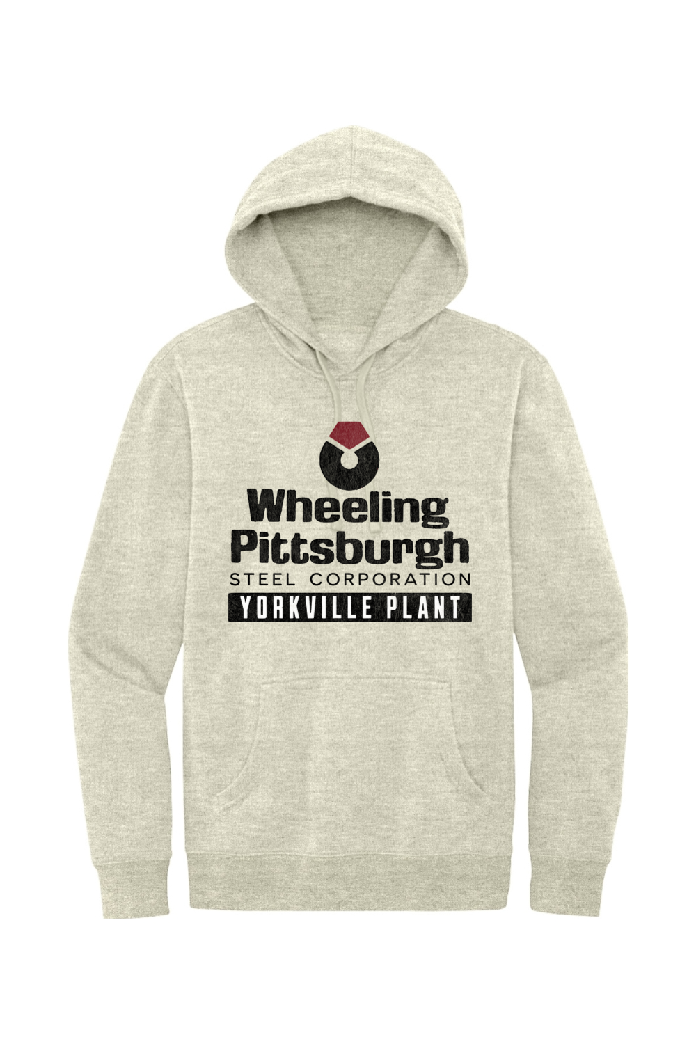 Wheeling Pittsburgh Steel Corp. - Yorkville - Fleece Hoodie - Yinzylvania