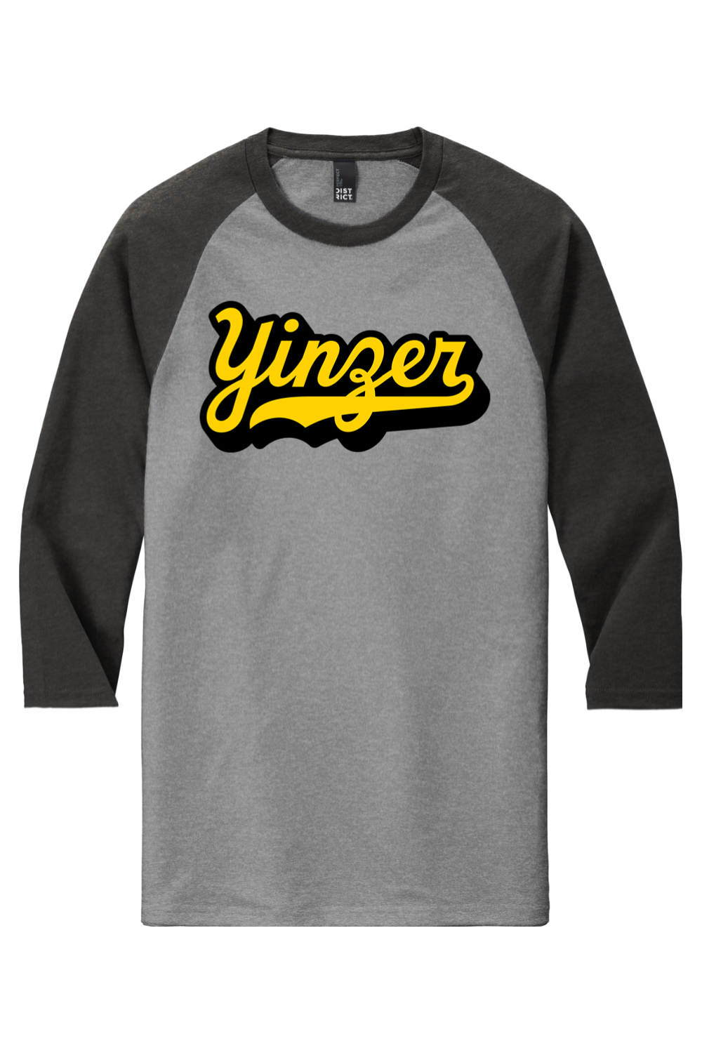 Yinzer Signature - Tri Blend 3/4-Sleeve Raglan - Yinzylvania