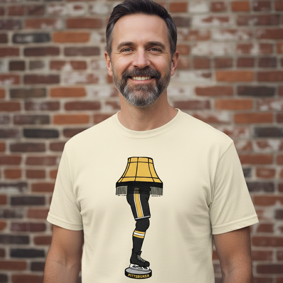 Pittsburgh Hockey Leg Lamp