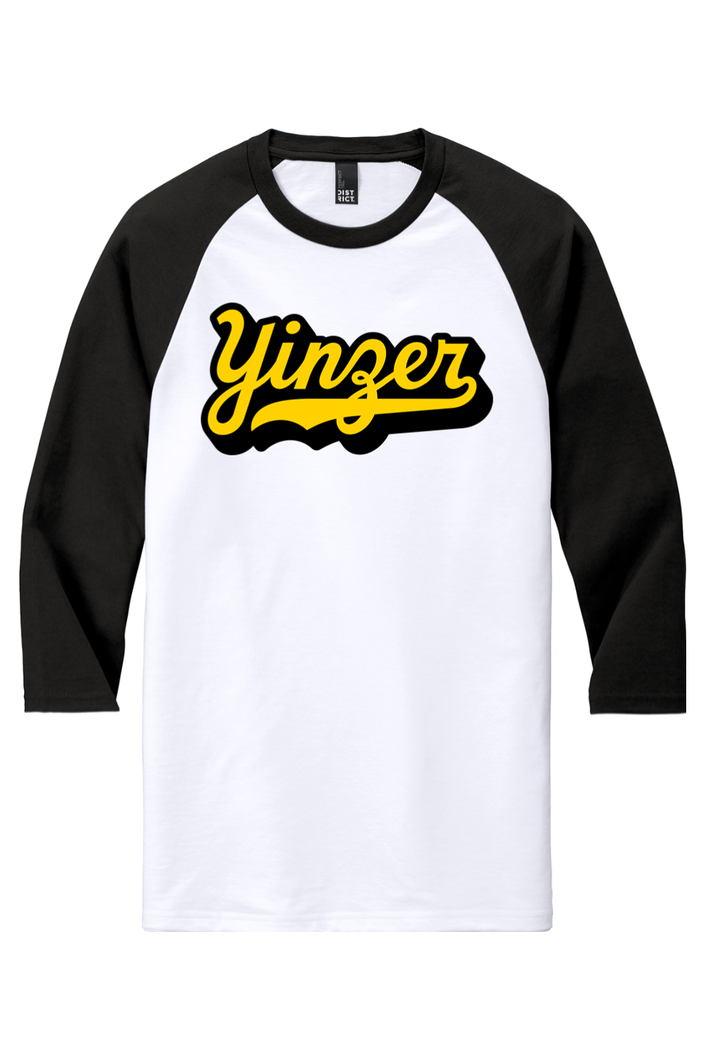 Yinzer Signature - Tri Blend 3/4-Sleeve Raglan - Yinzylvania