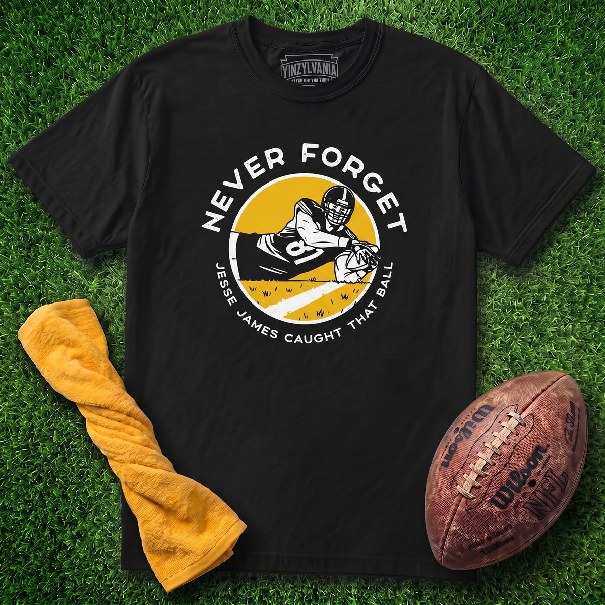 Jesse James Caught That Ball | T-Shirt - Yinzylvania