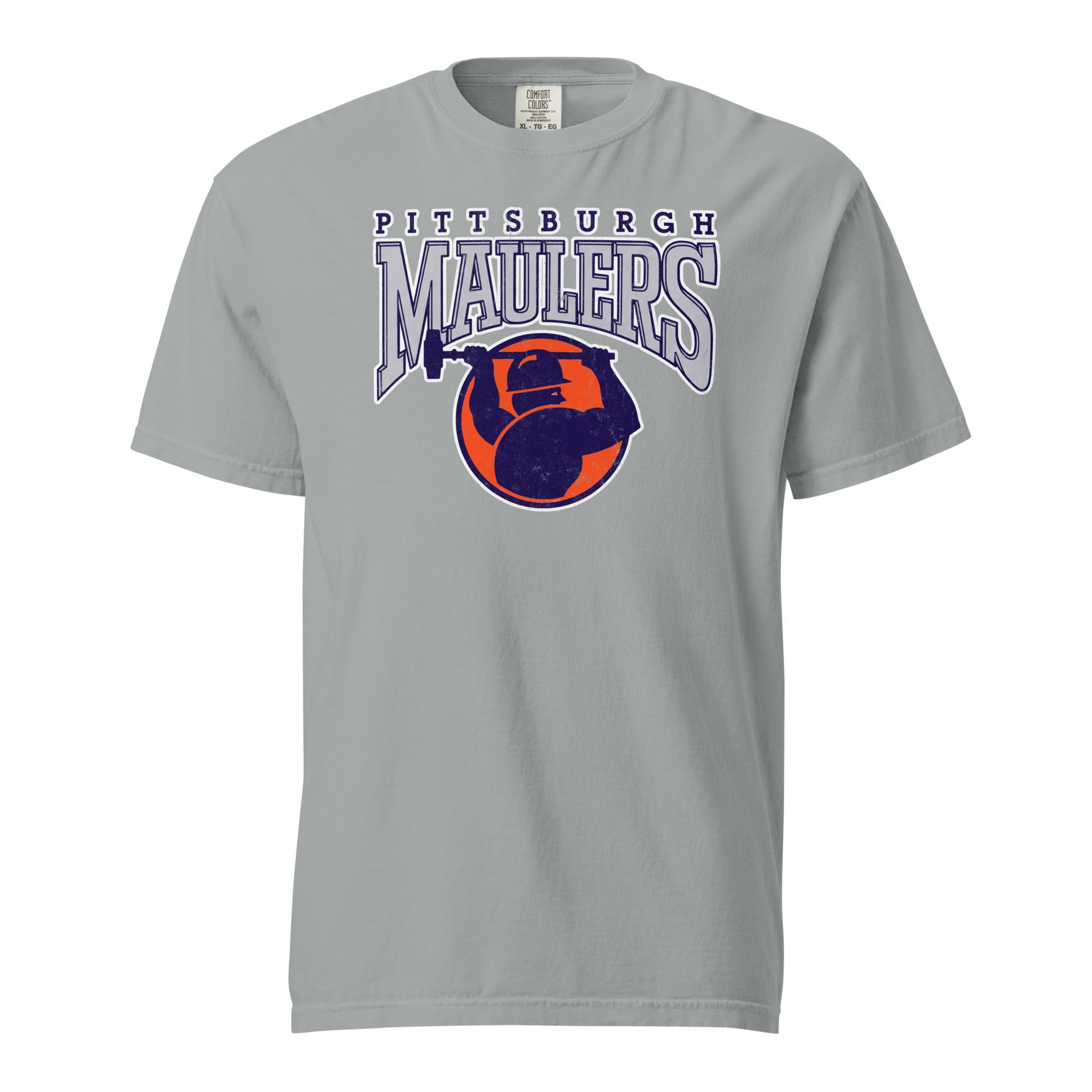 Pittsburgh Maulers Football - 1984 - Comfort Colors Tee - Yinzylvania