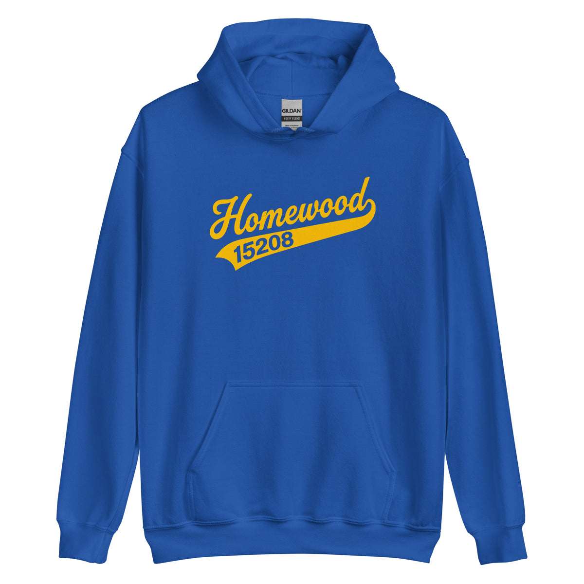 Homewood 15208 hoodie - Royal - front