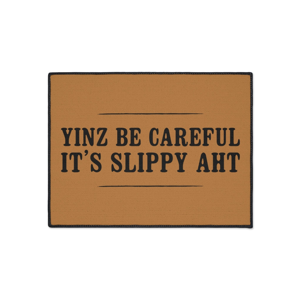 IT'S SLIPPY AHT - Door Mat - Yinzylvania