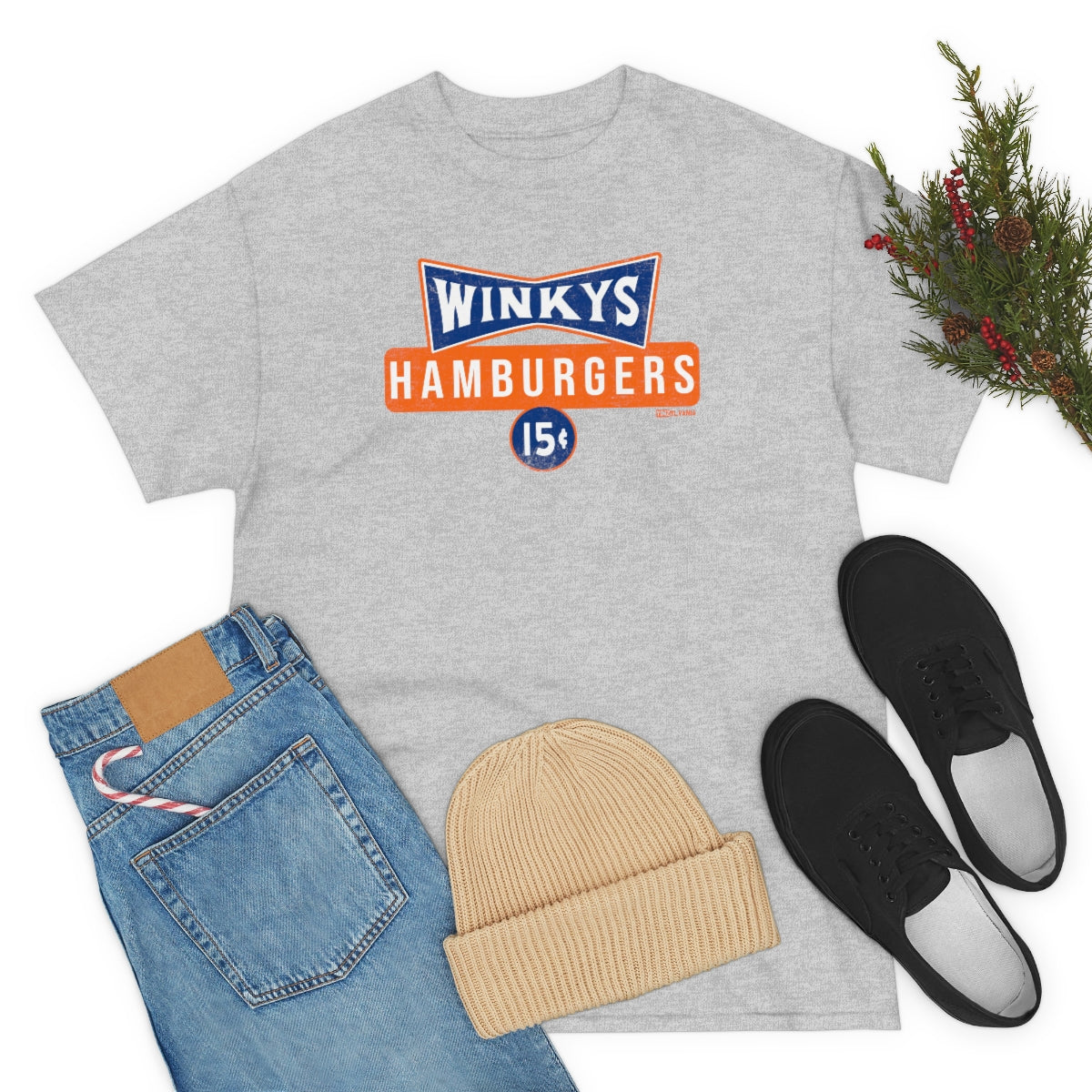 WINKY'S HAMBURGERS 15 CENTS - Big & Tall Tee - Yinzylvania