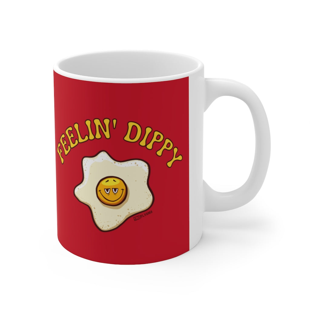 FEELIN' DIPPY - Ceramic Mug 11oz - Yinzylvania