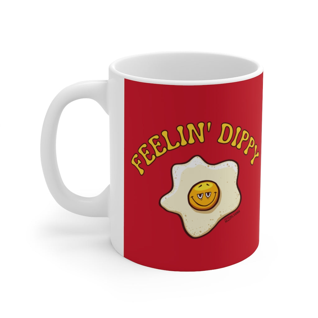 FEELIN' DIPPY - Ceramic Mug 11oz - Yinzylvania
