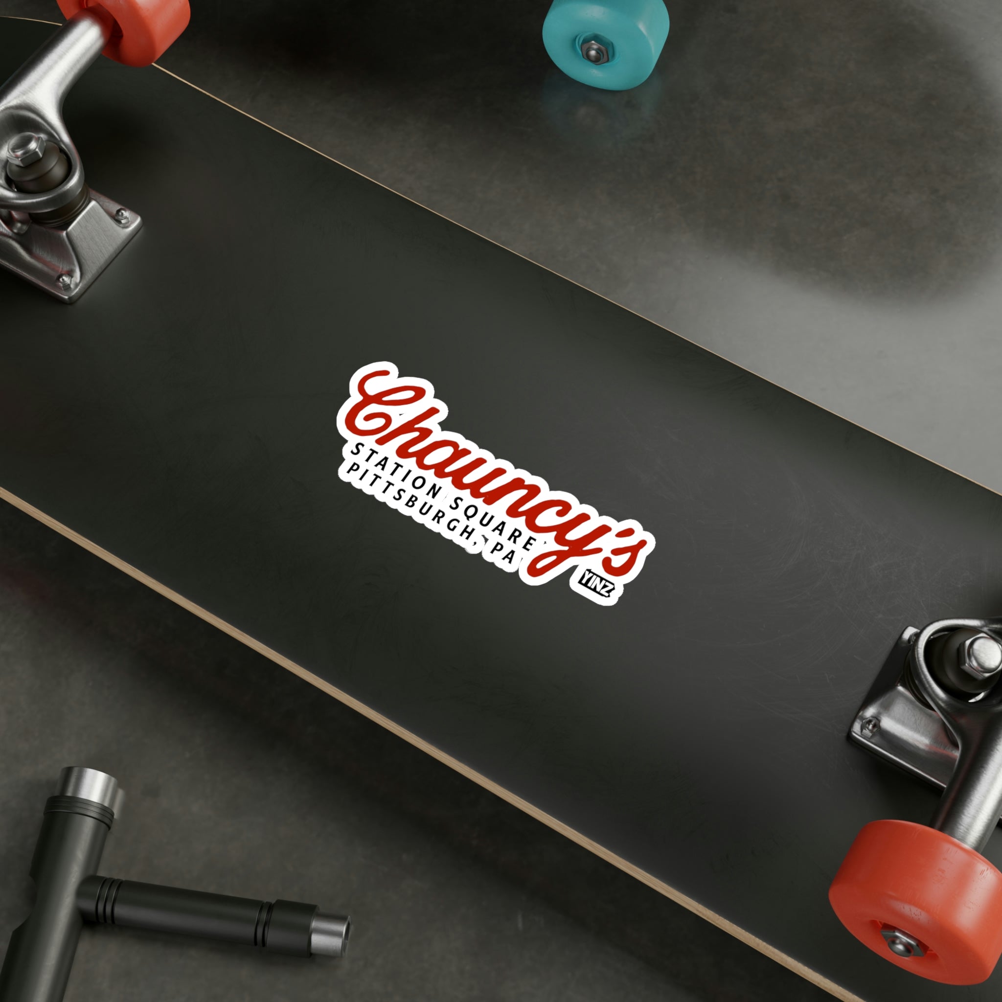 Chauncy's Station Square - Pittsburgh - Kiss-Cut Vinyl Decals - Yinzylvania