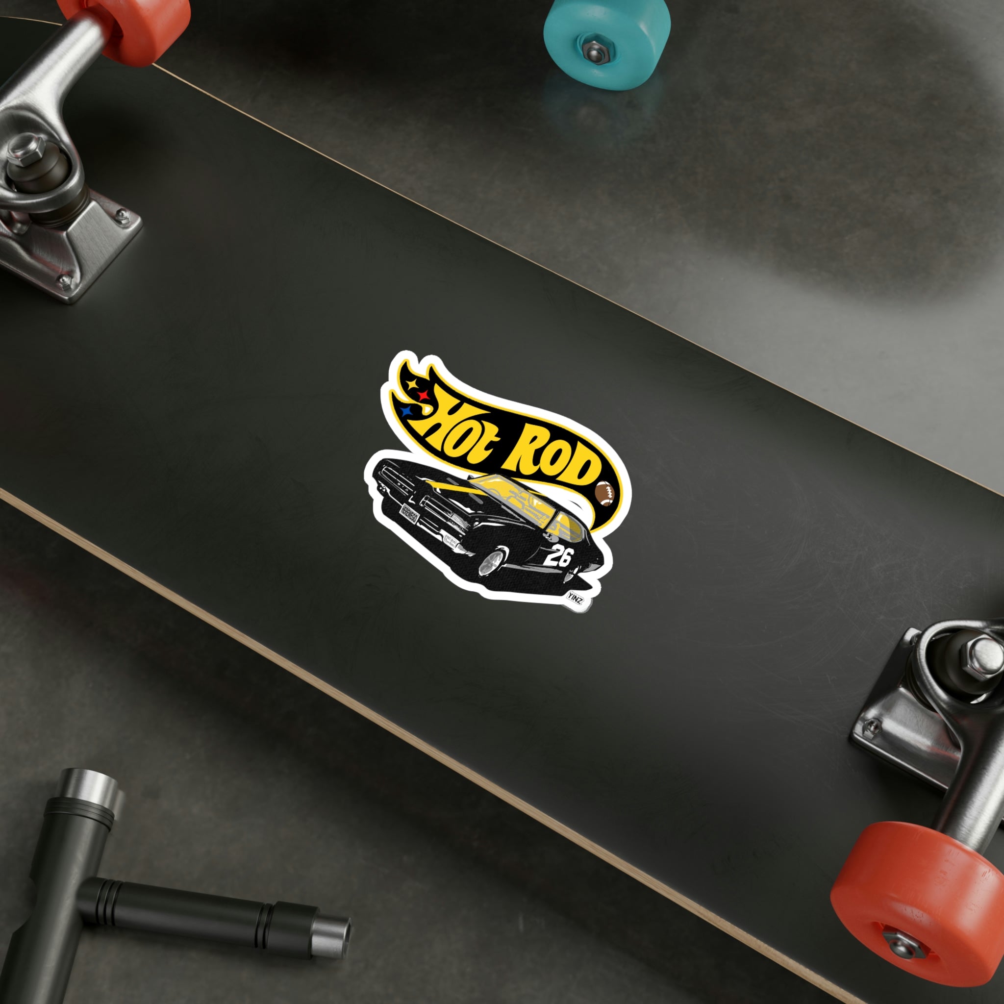 Hot Rod #26 - Kiss-Cut Vinyl Decals - Yinzylvania
