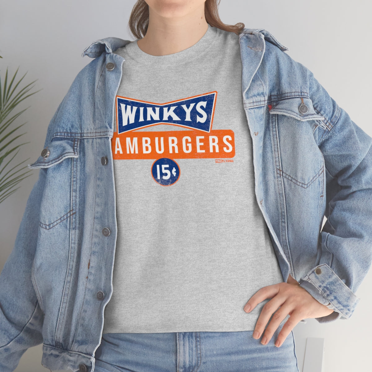 WINKY'S HAMBURGERS 15 CENTS - Big & Tall Tee - Yinzylvania