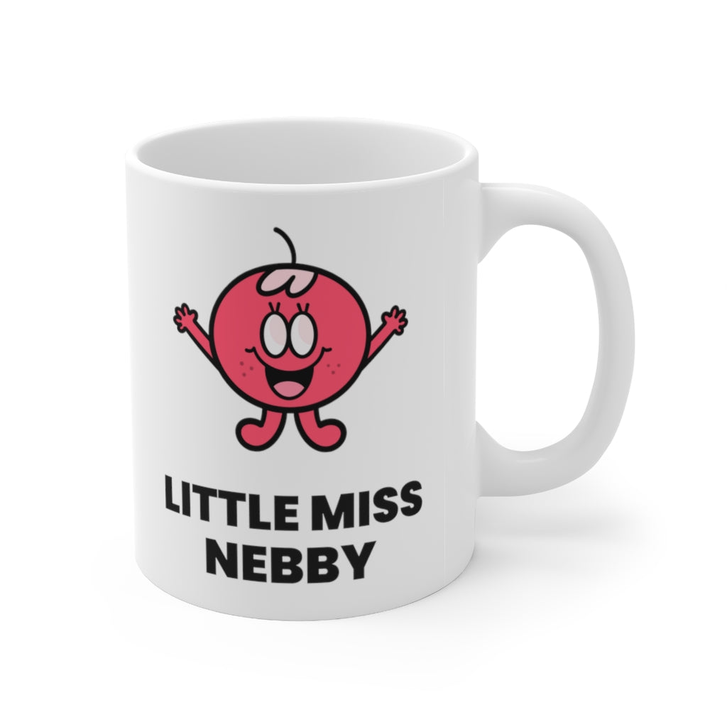 LITTLE MISS NEBBY - Ceramic Mug 11oz - Yinzylvania