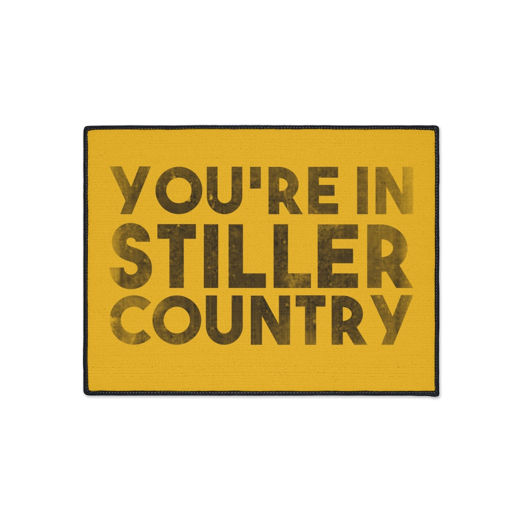 YOU'RE IN STILLER COUNTRY - Door Mat - Yinzylvania
