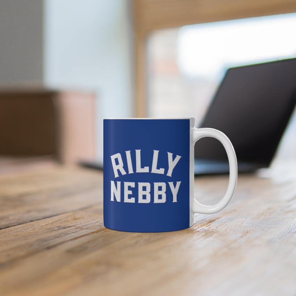 RILLY NEBBY - Ceramic Mug 11oz - Yinzylvania
