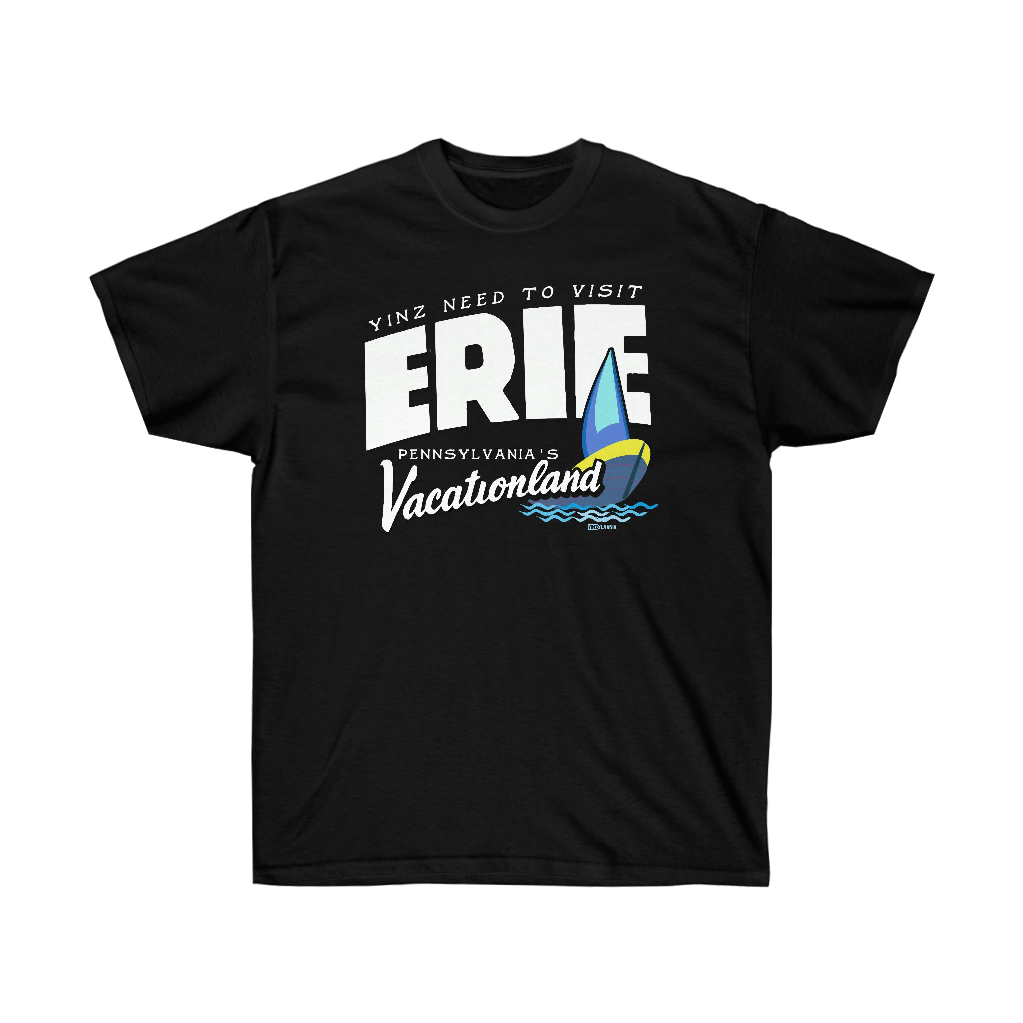 ERIE VACATIONLAND - Gildan 2000 Cotton Tee - Yinzylvania