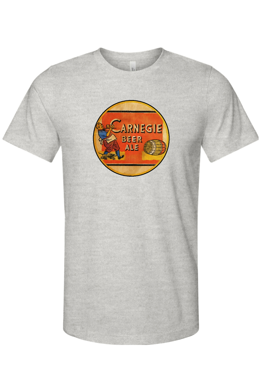 Carnegie Beer - Bella + Canvas Jersey Tee - Yinzylvania