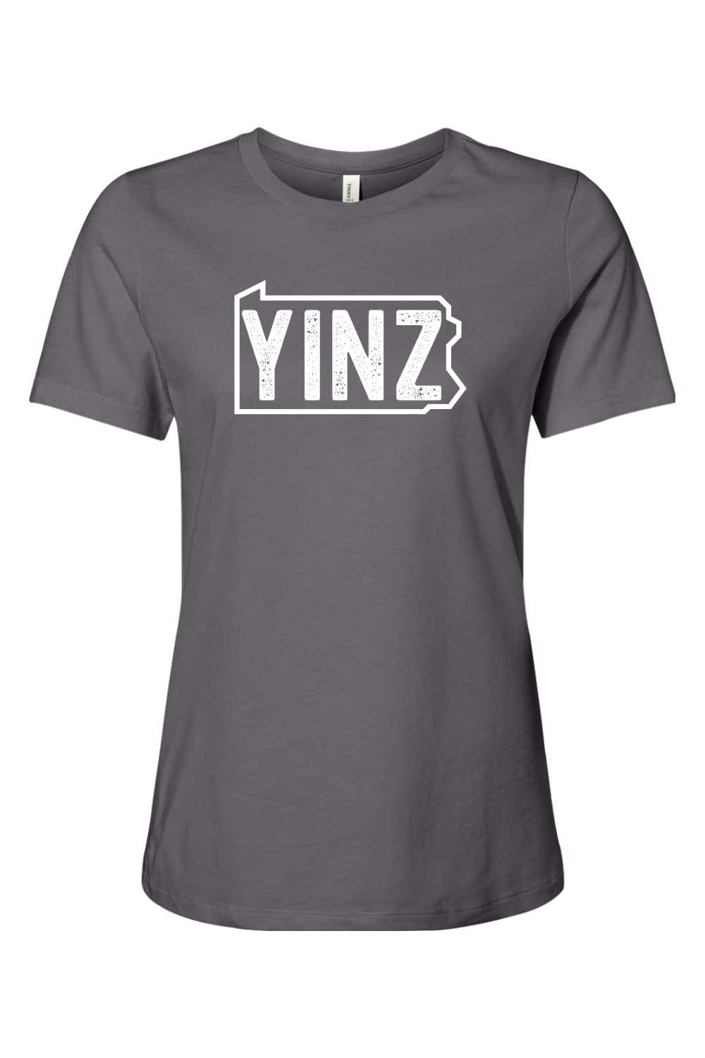 Yinzylvania White Logo - Ladies Tee - Yinzylvania