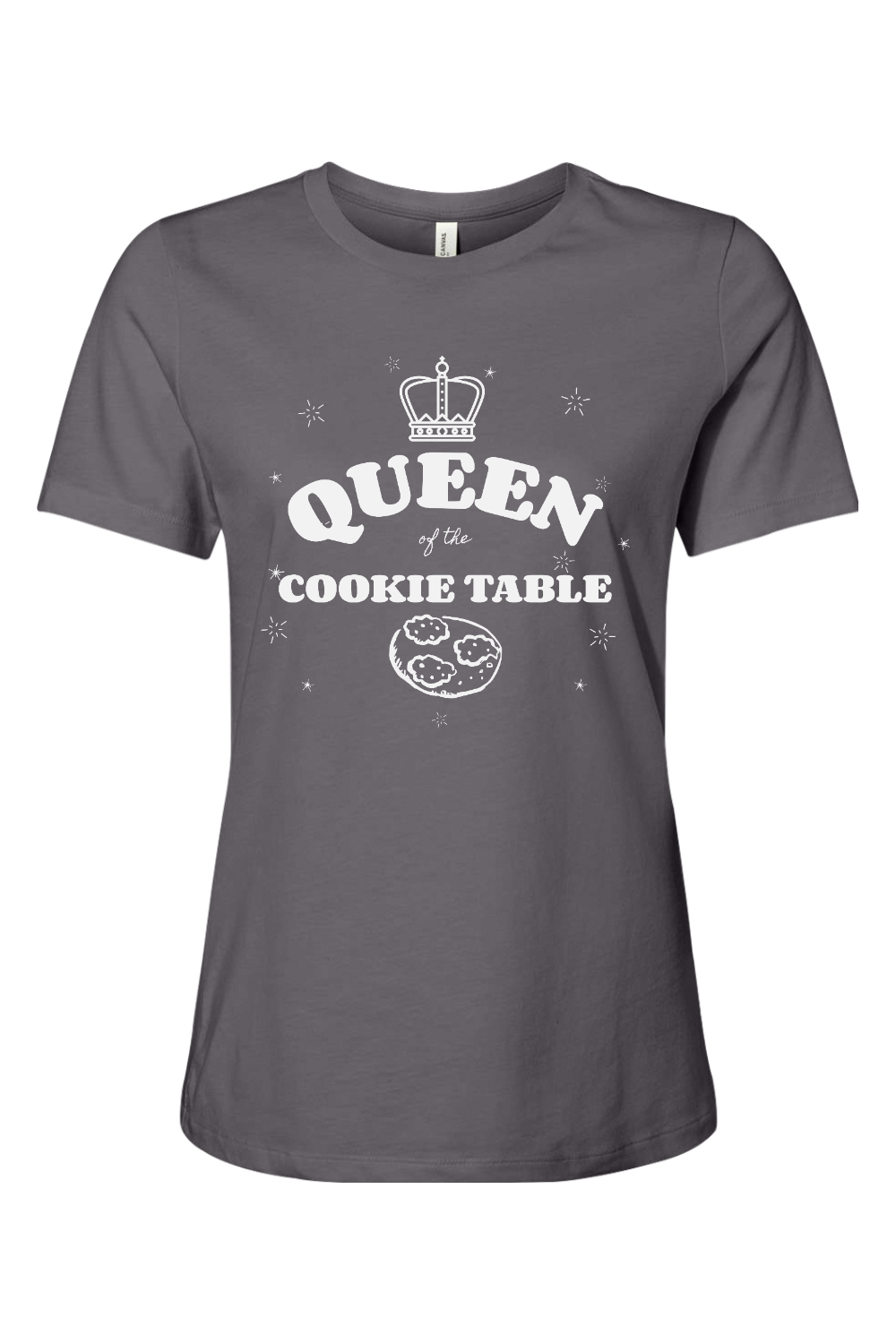 Queen of the Cookie Table - Bella + Canvas Women’s Relaxed Jersey Short Sleeve Tee - Yinzylvania