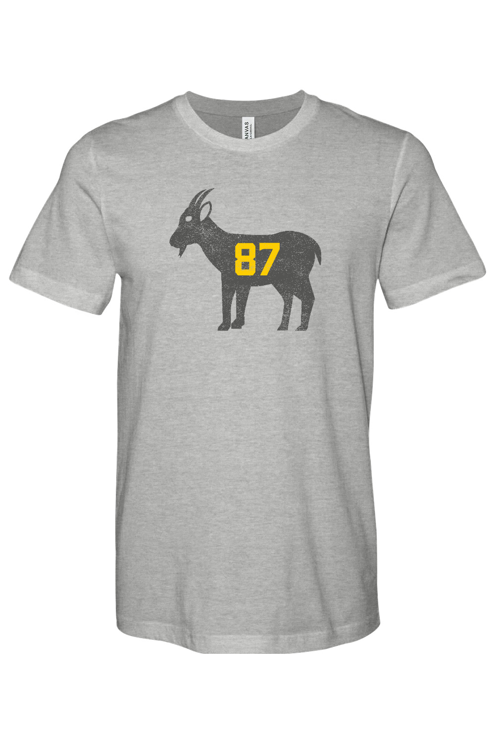 GOAT 87 - Bella + Canvas Heathered Jersey Tee - Yinzylvania