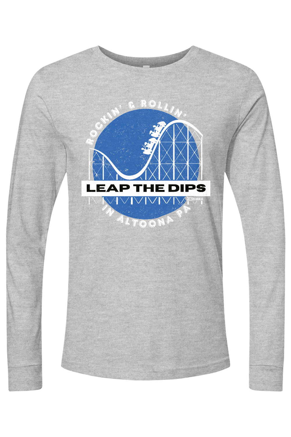 Leap the Dips - Altoona, PA - Long Sleeve Tee - Yinzylvania