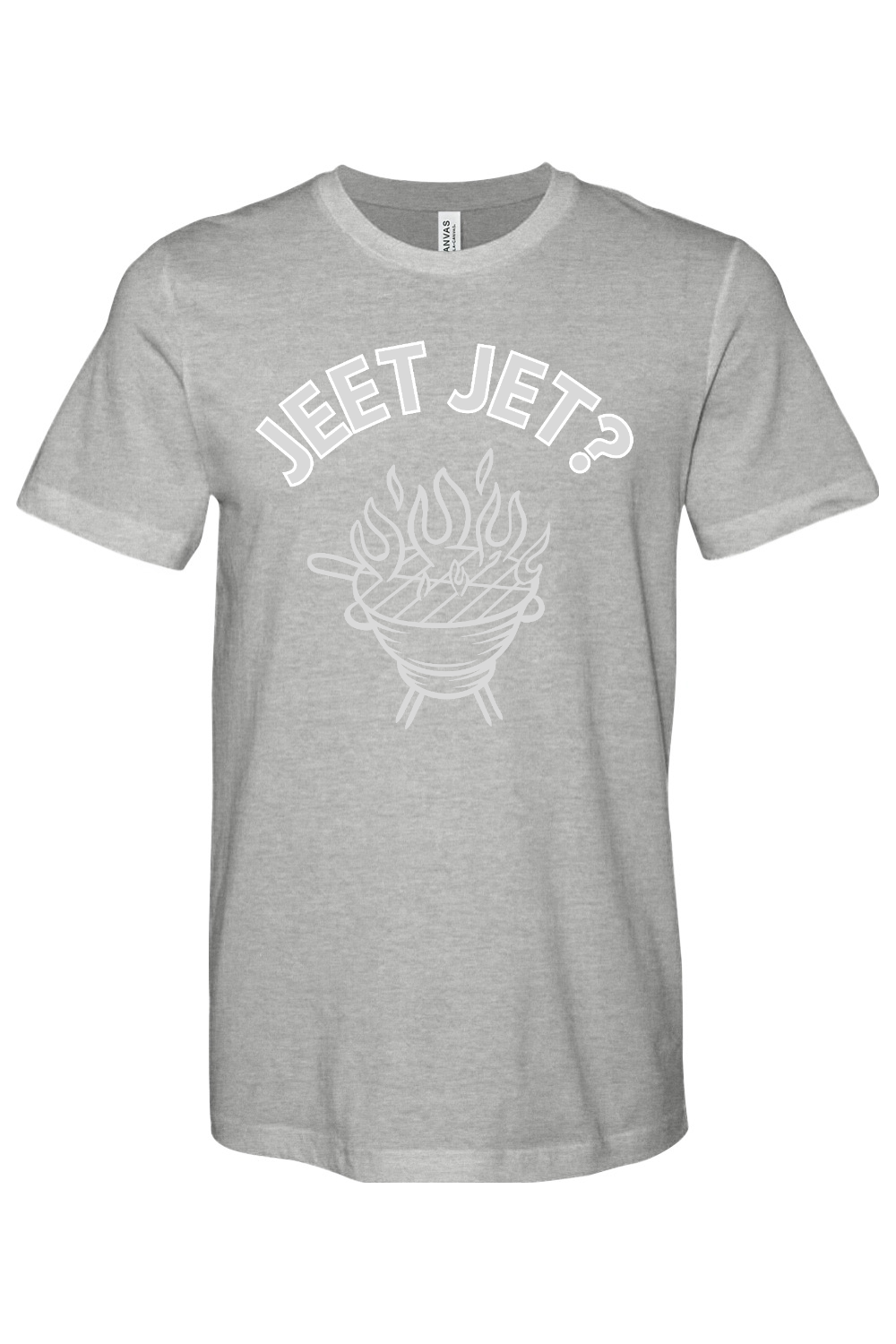 Jeet Jet? - Bella + Canvas Heathered Jersey Tee - Yinzylvania