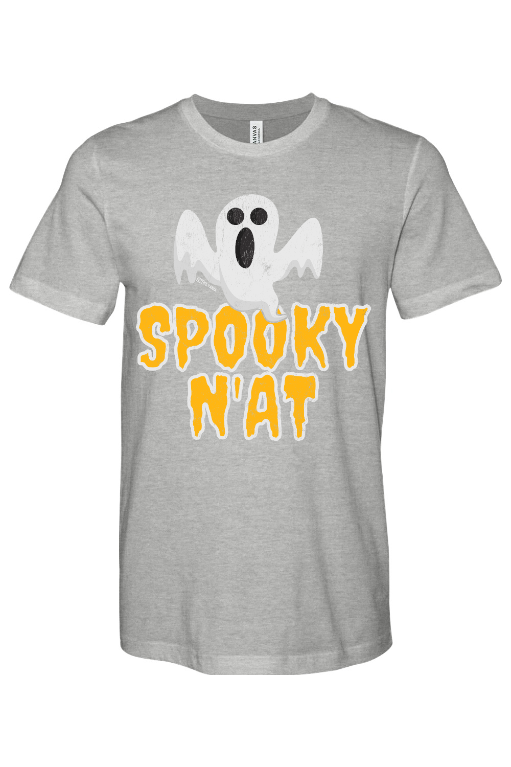 Spooky N'at - Bella + Canvas Heathered Jersey Tee - Yinzylvania