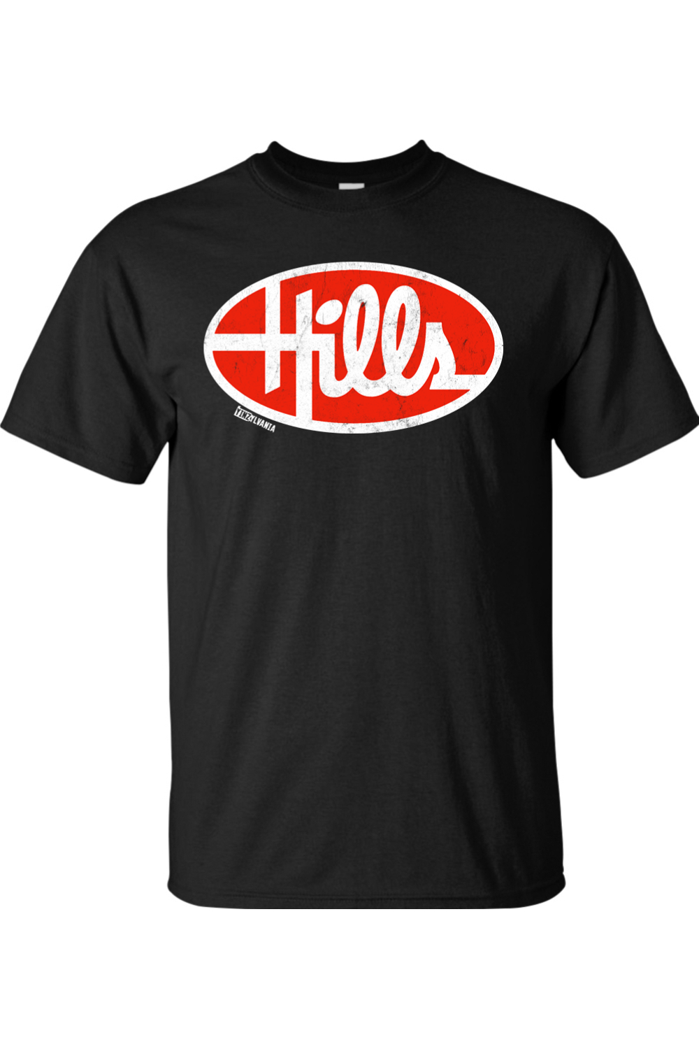 Hills Retro Logo - Big & Tall Tee - Yinzylvania