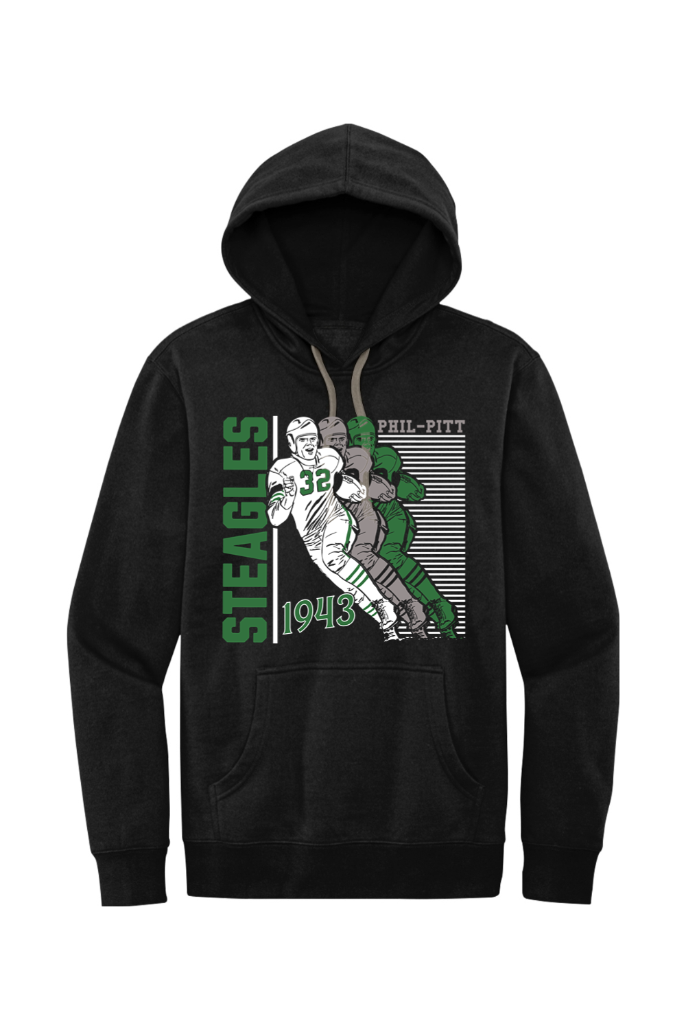 Phil-Pitt Steagles Football - 1943 - Fleece Hoodie - Yinzylvania