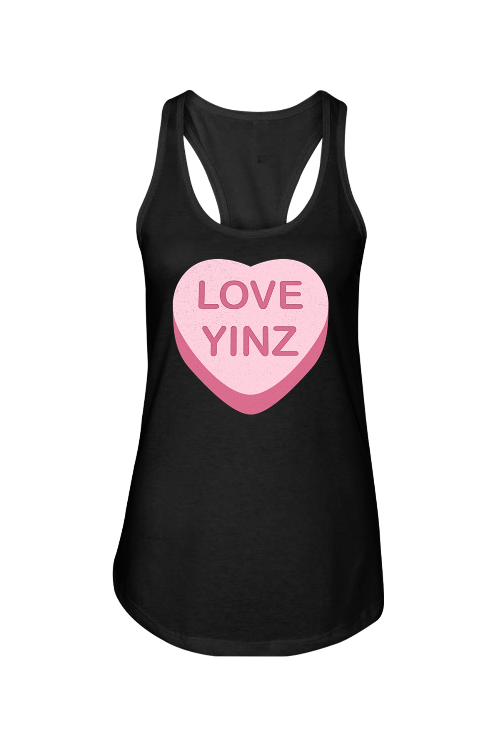 Love Yinz - Ladies Racerback Tank - Yinzylvania