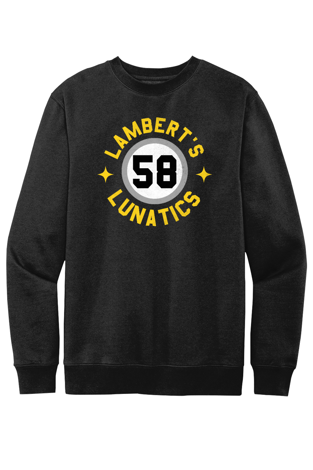 Lambert's Lunatics - Fleece Crewneck Sweatshirt - Yinzylvania