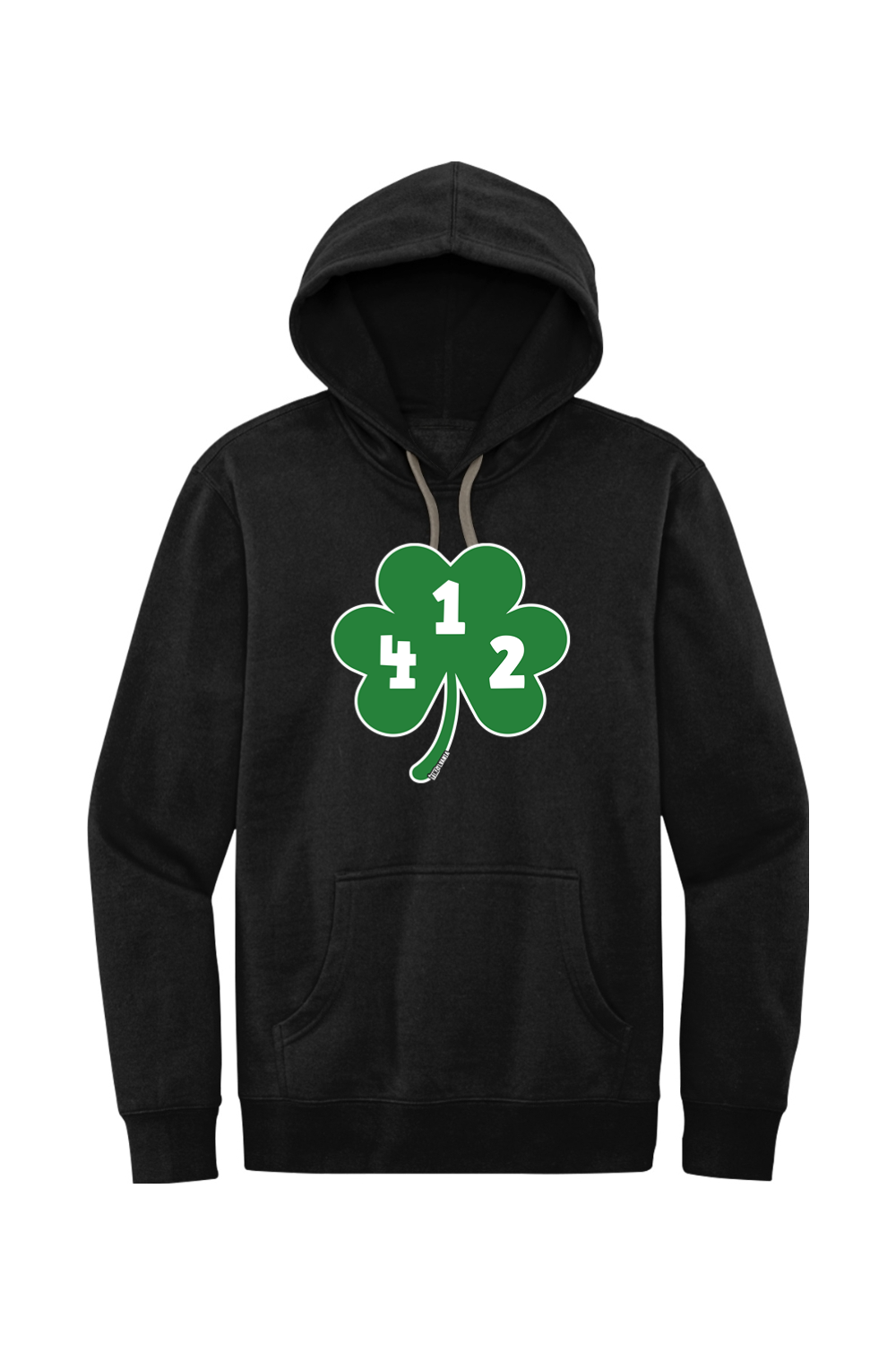 412 Shamrock - Fleece Hoodie - Yinzylvania