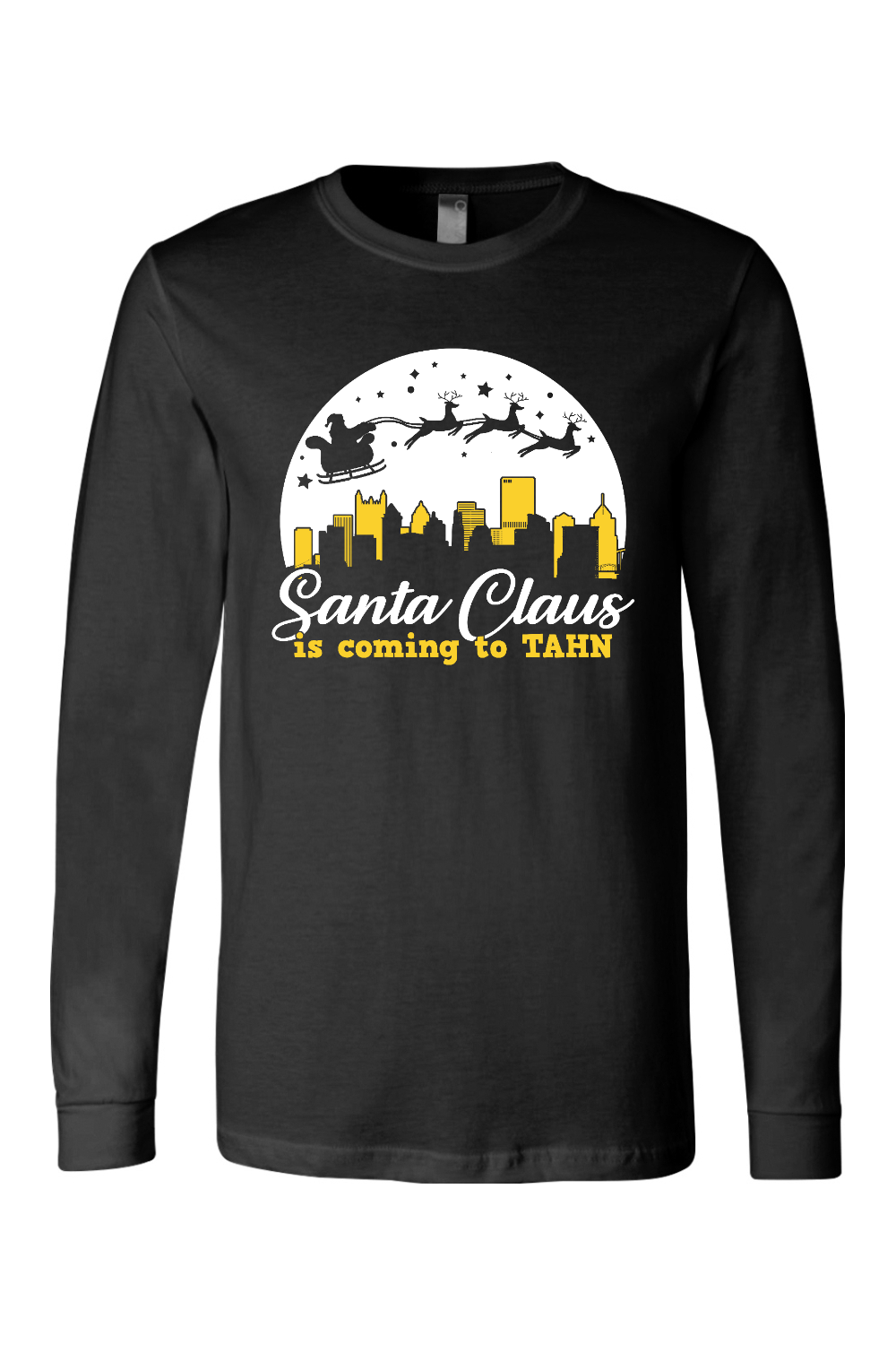 Santa Claus is Coming to Tahn - Long Sleeve Tee - Yinzylvania