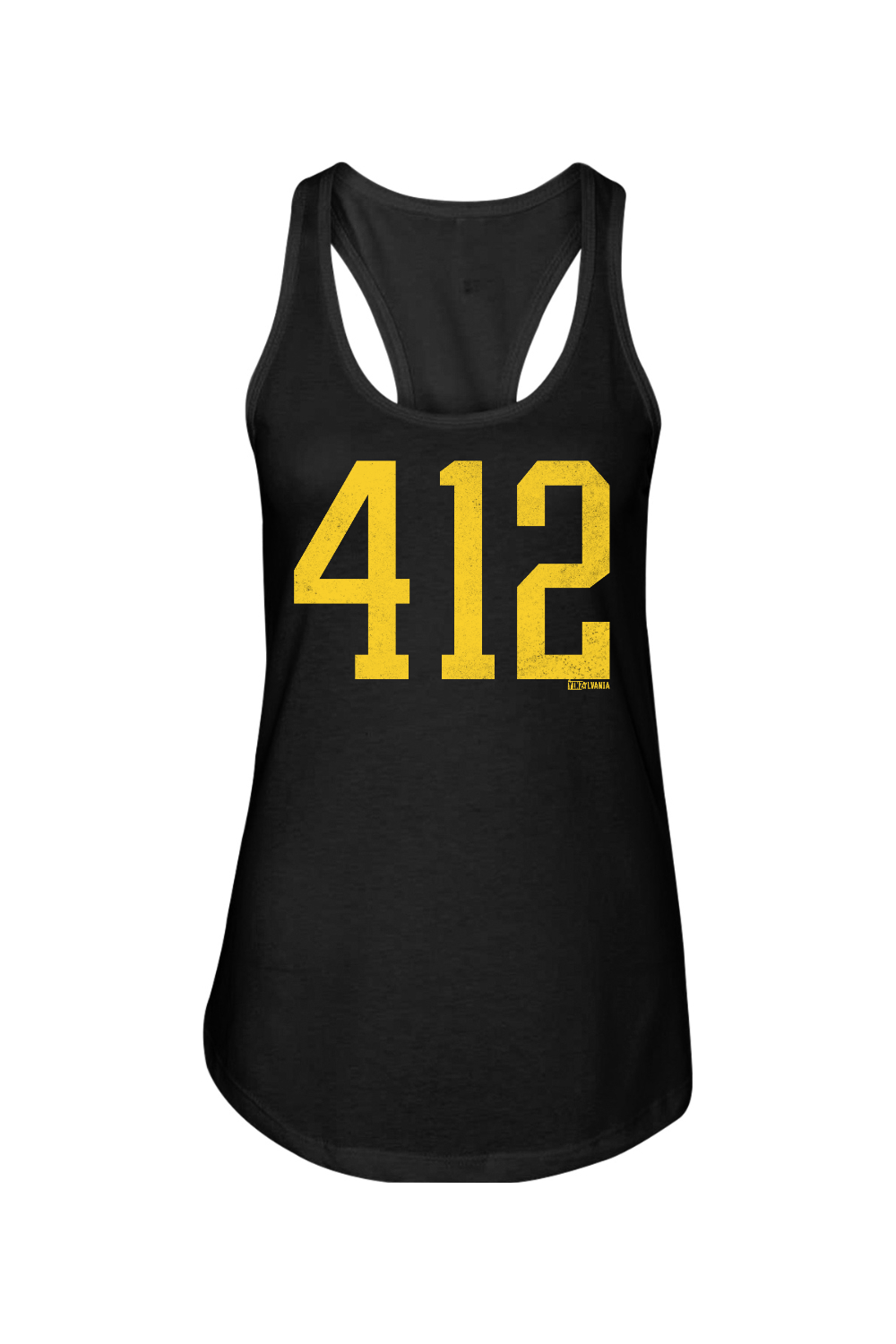 412 - Ladies Racerback Tank - Yinzylvania