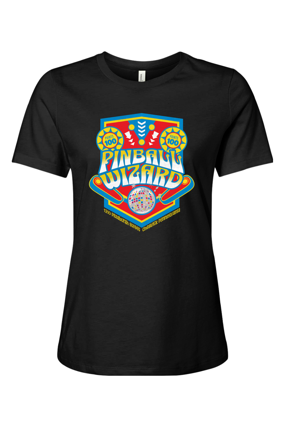 Pinball Wizard - Cheswick, PA - Ladies Tee - Yinzylvania