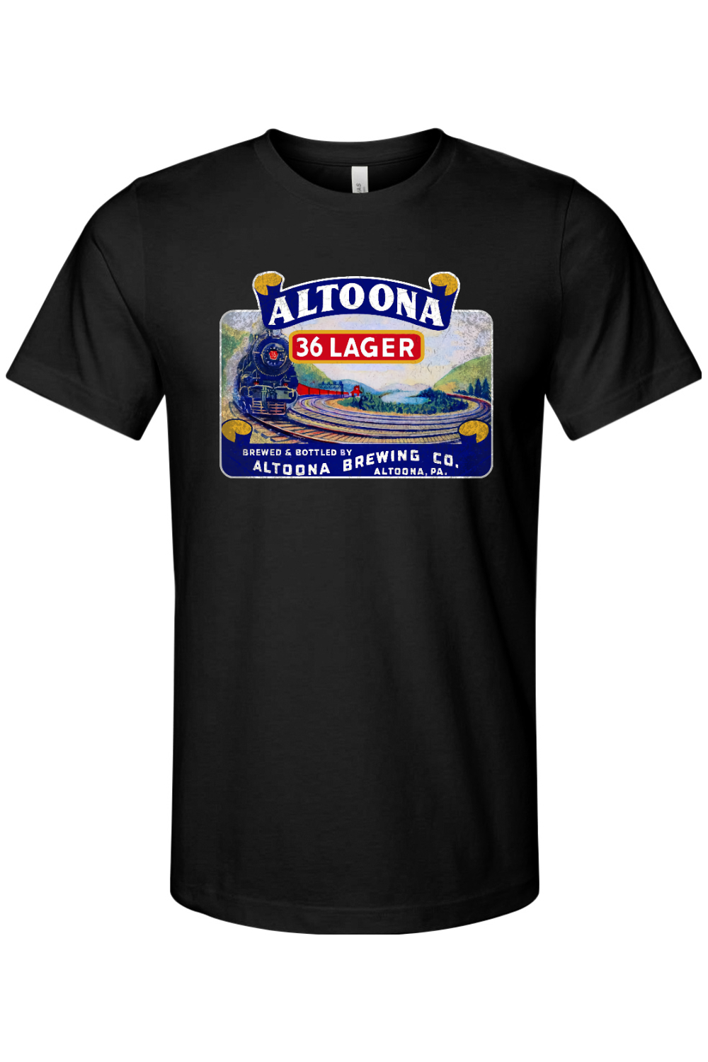 Altoona 36 Lager - Bella + Canvas Jersey Tee - Yinzylvania