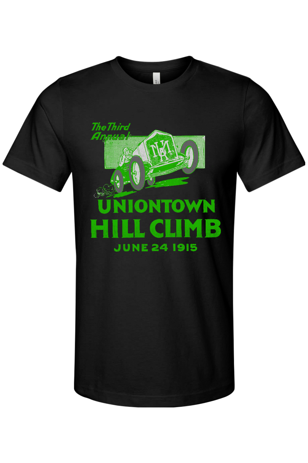 Uniontown Hill Climb - Bella + Canvas Jersey Tee - Yinzylvania
