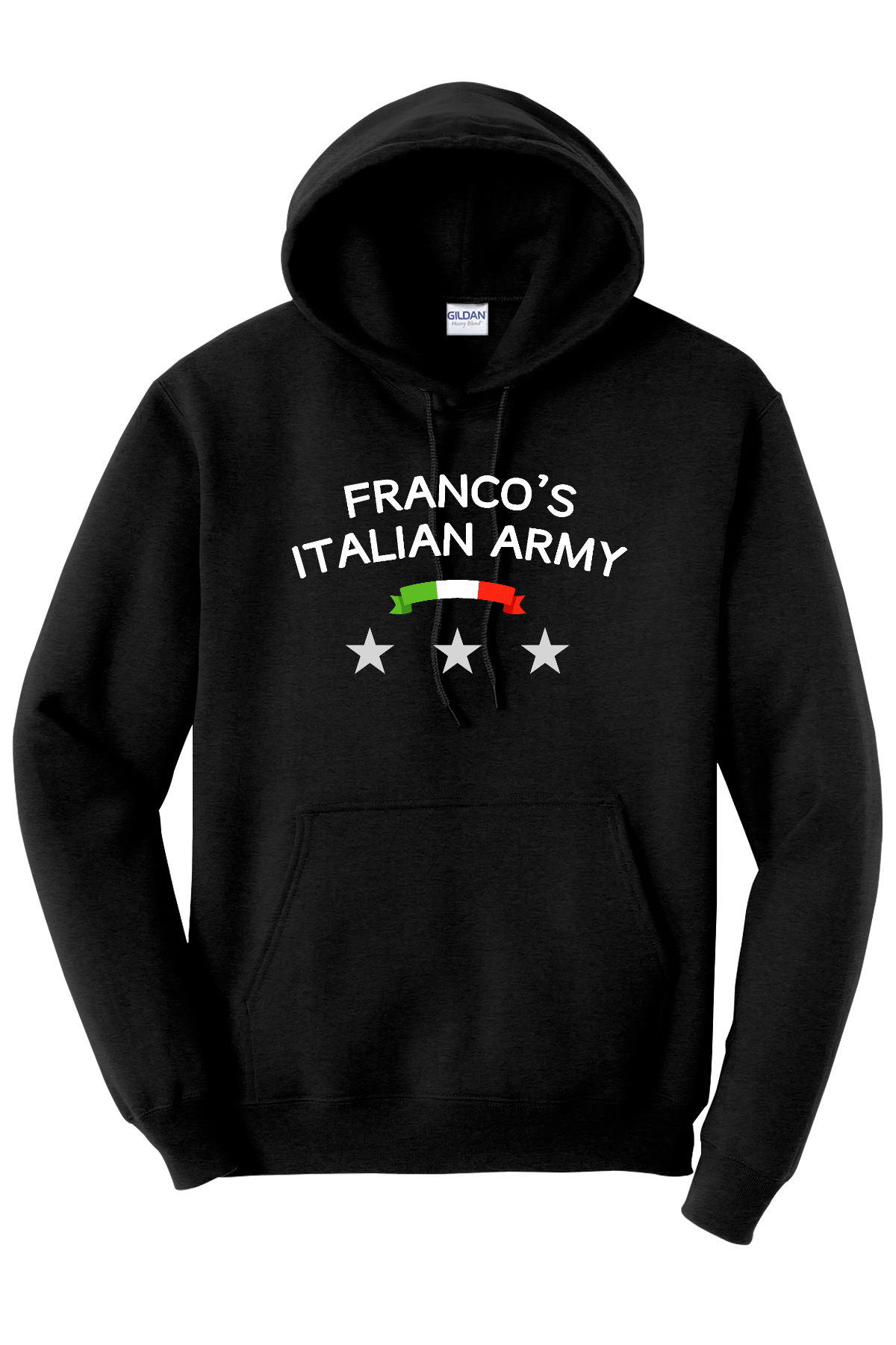 Franco's Italian Army - Gildan Heavy Blend Hooded Sweatshirt - Yinzylvania