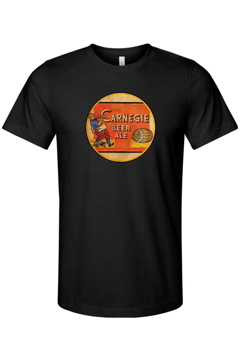 Carnegie Beer - Bella + Canvas Jersey Tee - Yinzylvania