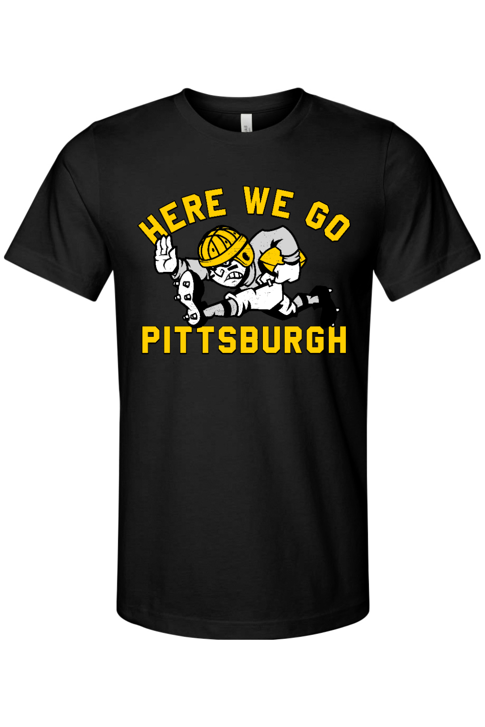 Here We Go Pittsburgh - Old School Football - Yinzylvania