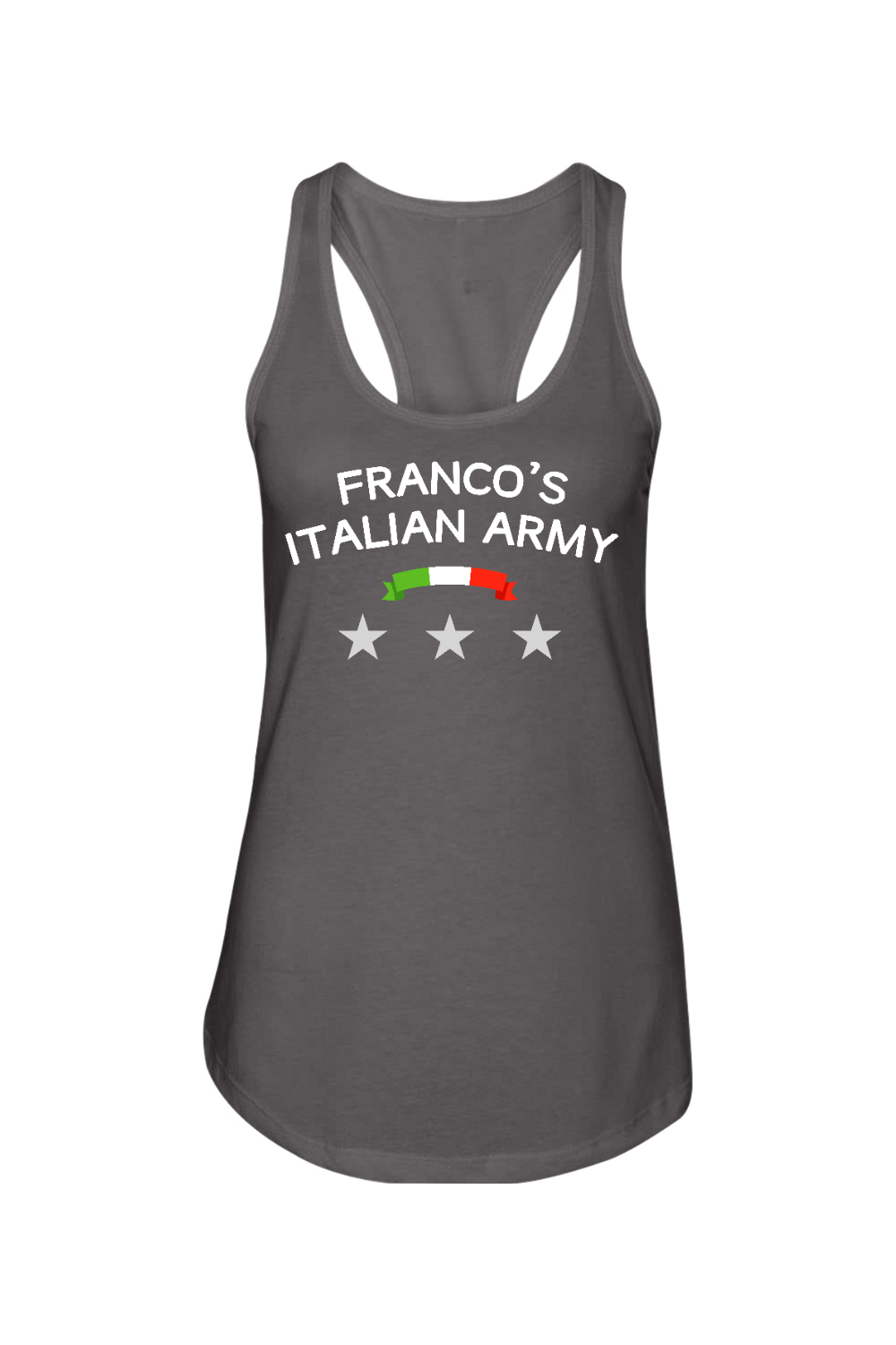 Franco's Italian Army - Ladies Racerback Tank - Yinzylvania