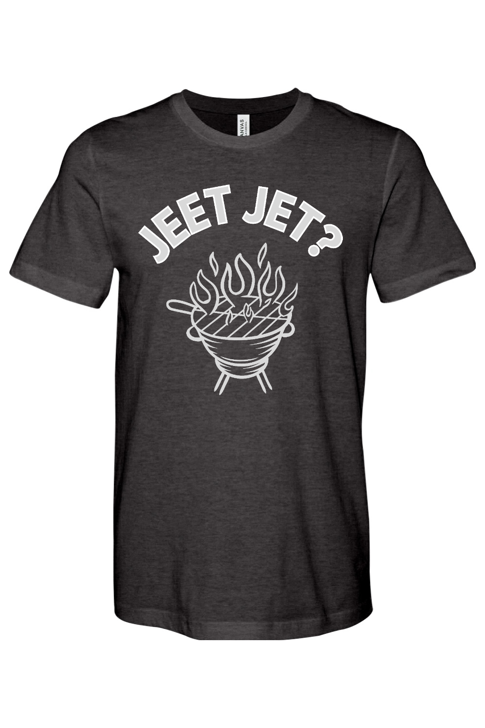 Jeet Jet? - Bella + Canvas Heathered Jersey Tee - Yinzylvania