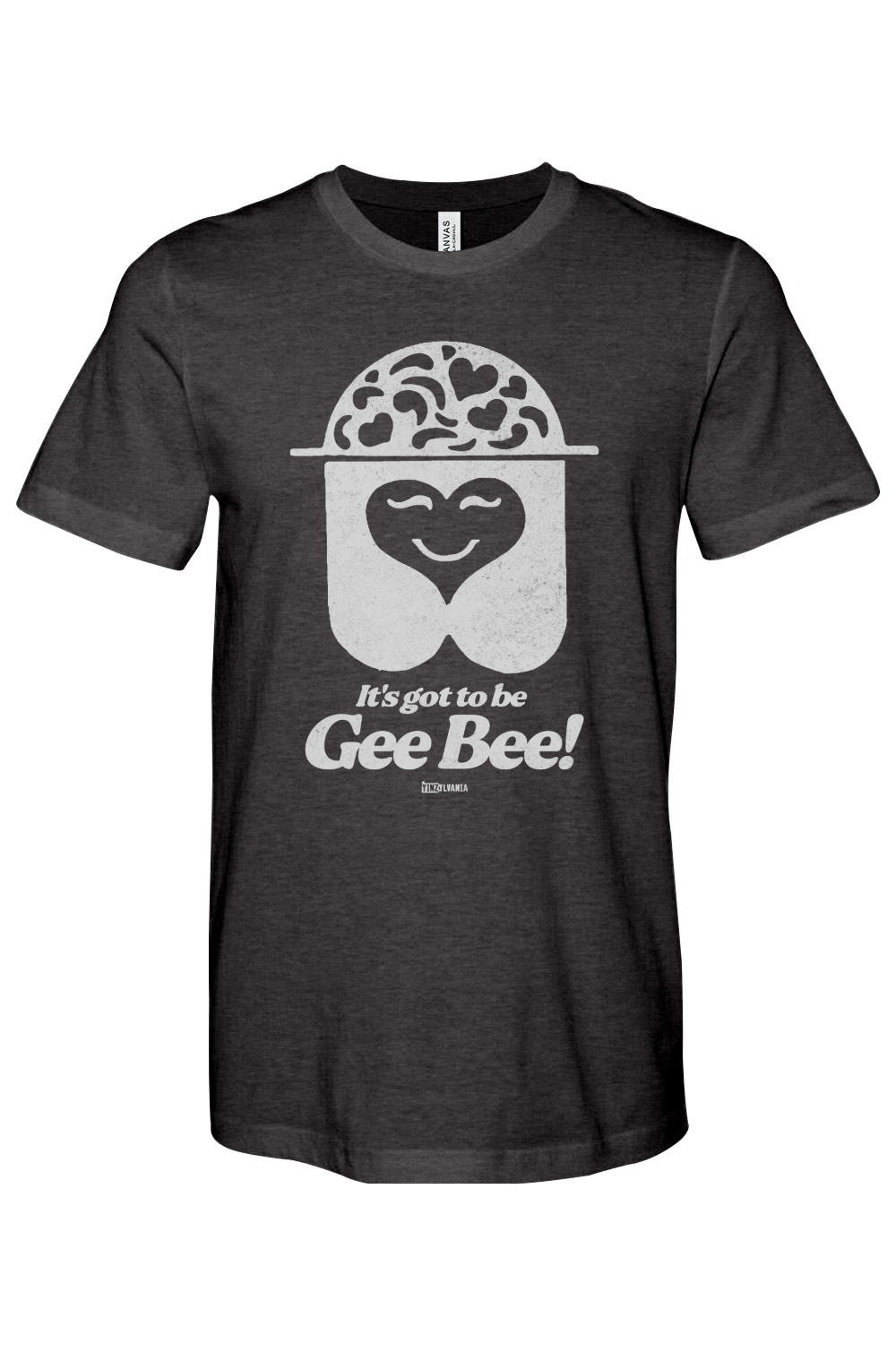 Gee Bee - Bella + Canvas Heathered Jersey Tee - Yinzylvania