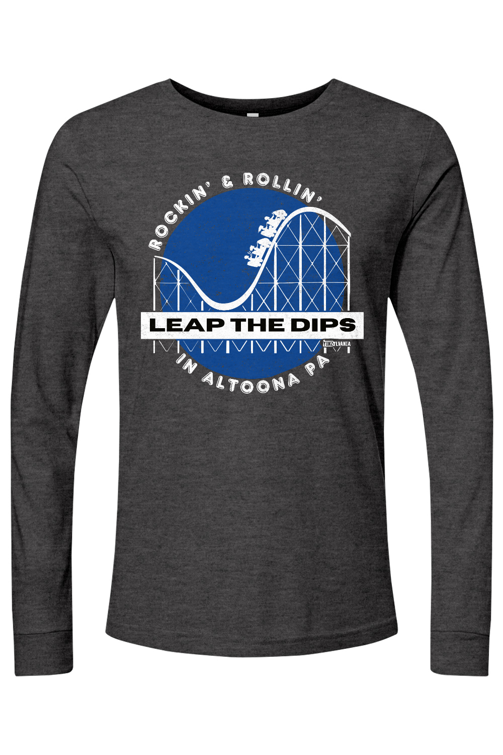 Leap the Dips - Altoona, PA - Long Sleeve Tee - Yinzylvania