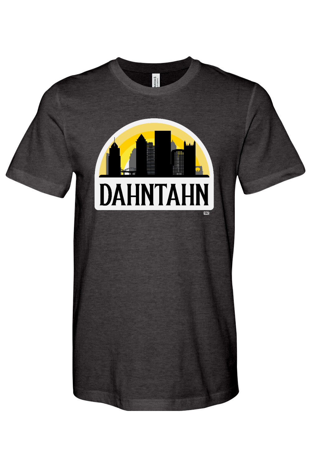 Dahntahn - Bella + Canvas Heathered Jersey Tee - Yinzylvania