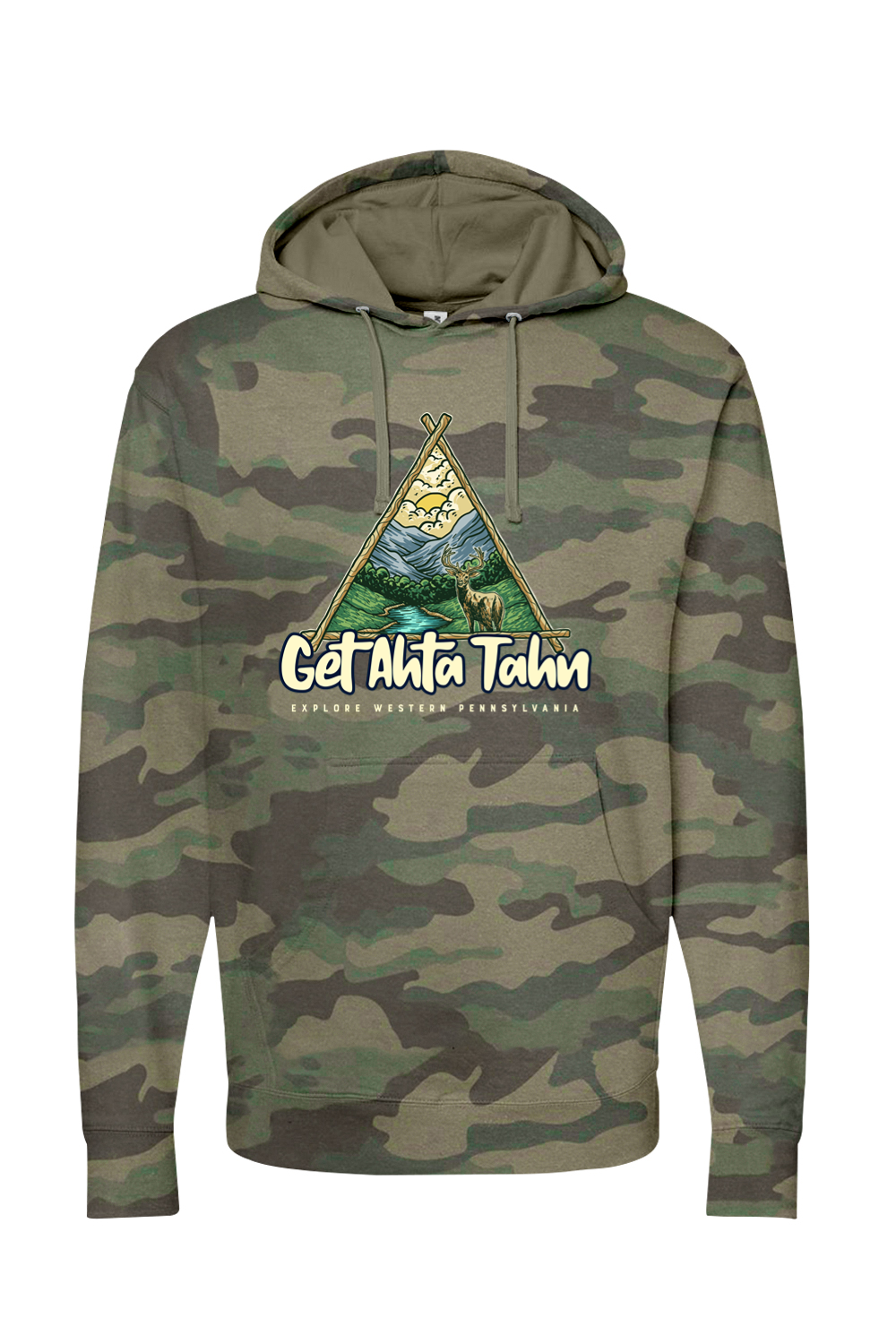 Get Ahta Tahn - Hoodie - Yinzylvania