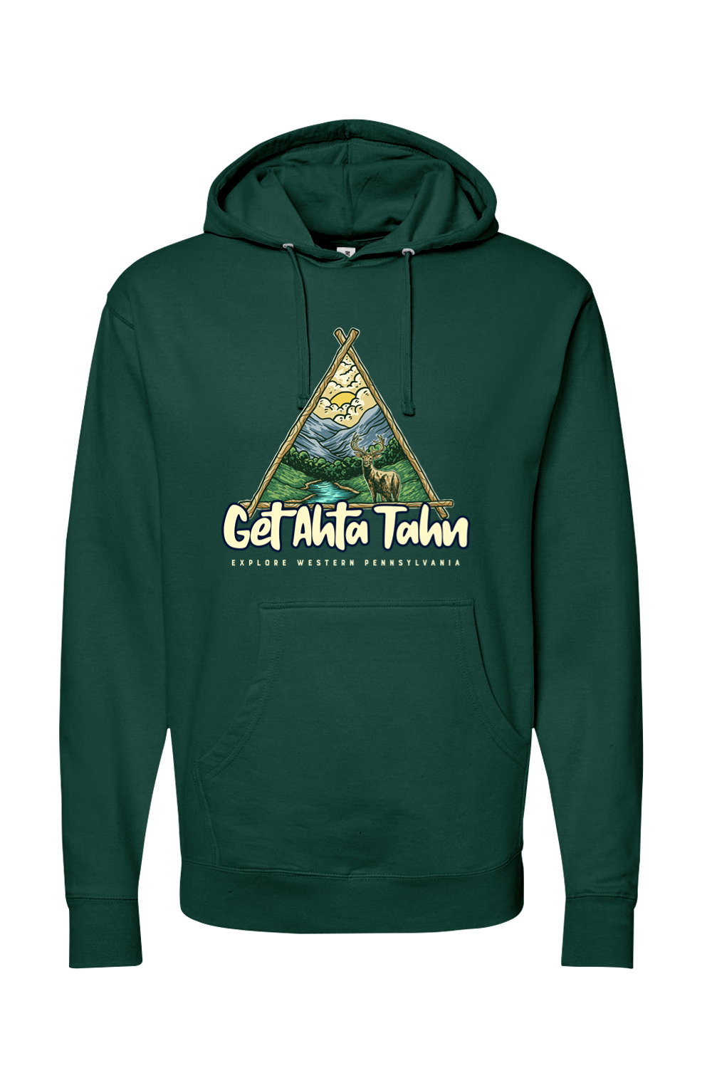 Get Ahta Tahn - Hoodie - Yinzylvania